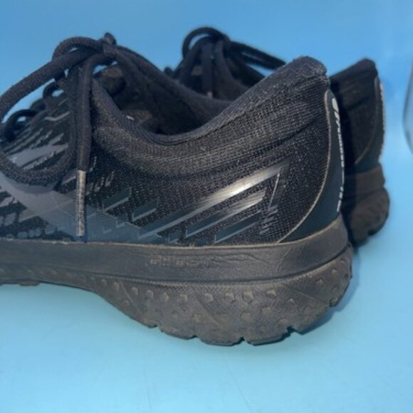 Brooks Womens Ghost 13 1203381B072 Black Running Shoes Sneakers Size 9 M - Picture 3 of 10